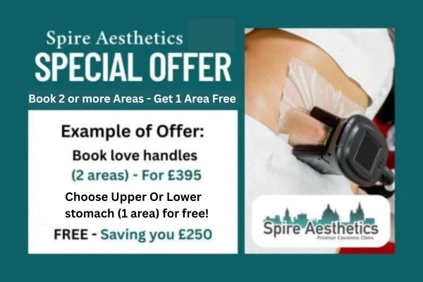 Fat Freezing Promotion Ayr from Spire Aesthetics - Book Today!