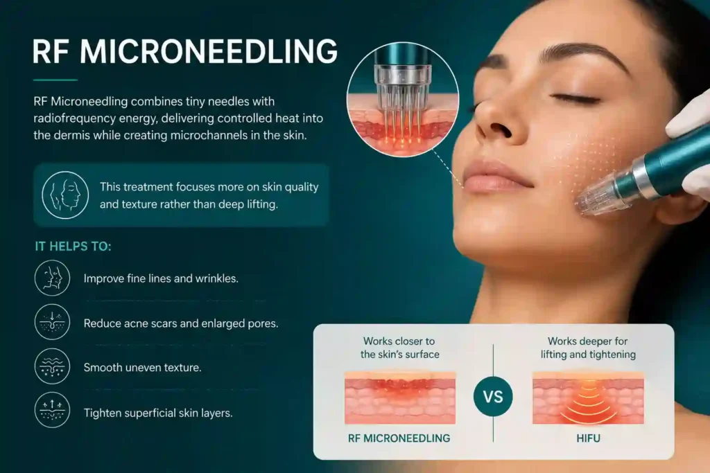What Does RF Microneedling Do That HIFU Alone Cannot Ayr