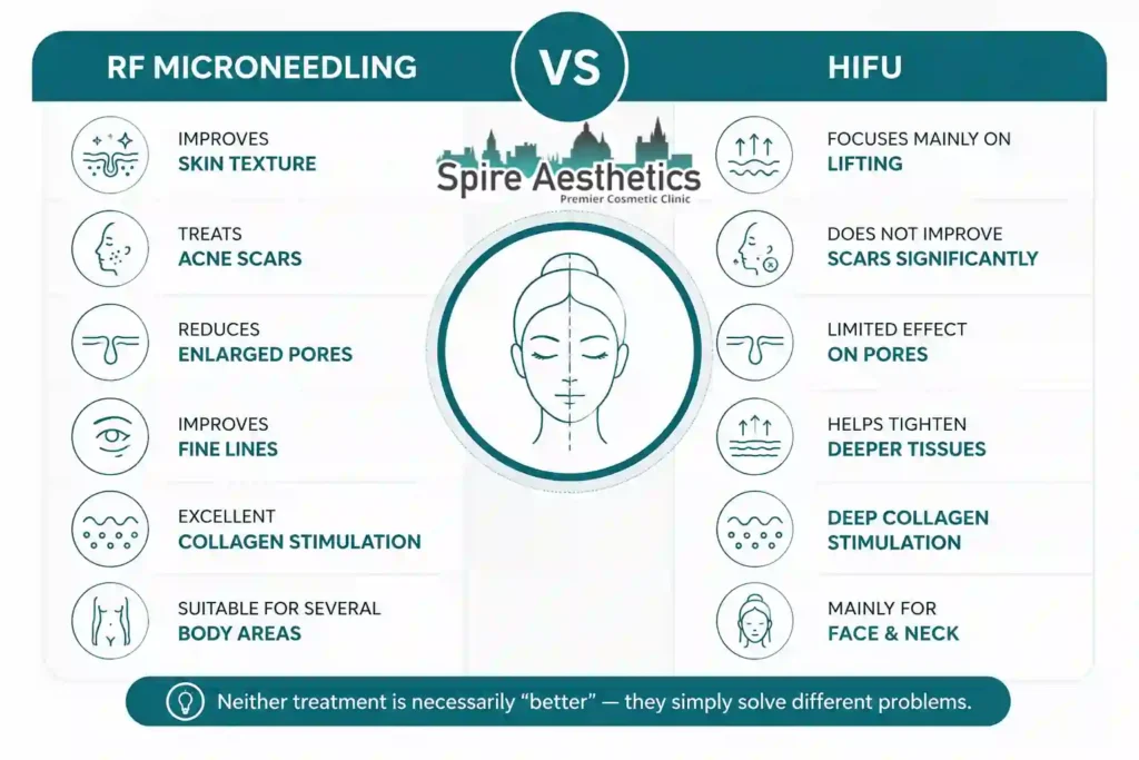 RF Microneedling vs HIFU: Which Treatment Gives Better Results Ayr?